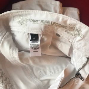 White express low rise jean legging